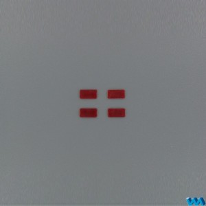 VEROMA 1/14 反射燈蓋 紅色 4入 (2225